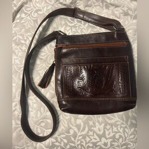 Dark Leather Purse